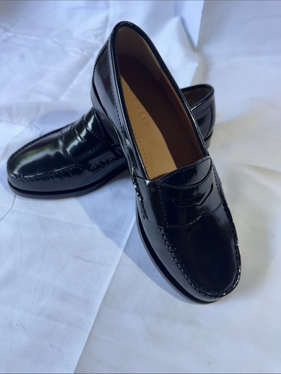 Cole Haan Black Patent Leather Penny Loafers main image 10
